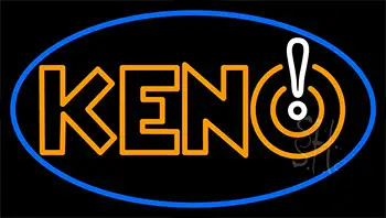 Keno 3 LED Neon Sign