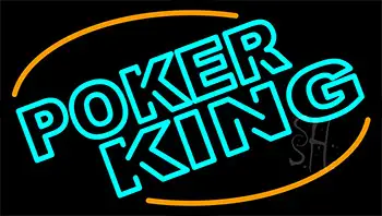 Poker King 4 LED Neon Sign