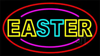 Easter 2 LED Neon Sign