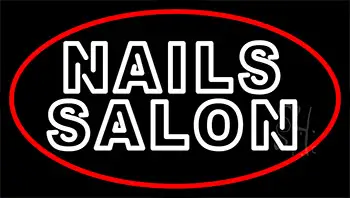 Double Stroke Nail Salon LED Neon Sign