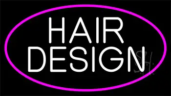 Hair Design LED Neon Sign