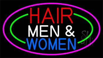 Hair Men And Women LED Neon Sign