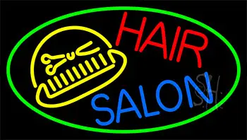 Hair Salon With Scissor And Comb LED Neon Sign