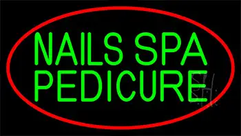 Nails Spa Pedicure LED Neon Sign