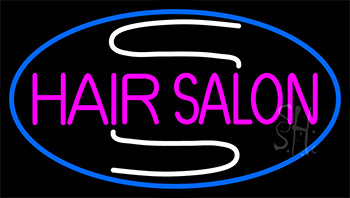 Pink Hair Salon LED Neon Sign
