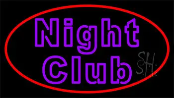 Purple Block Night Club LED Neon Sign