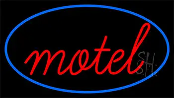 Red Motel LED Neon Sign