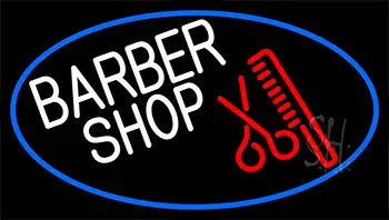 Barber Shop Logo LED Neon Sign