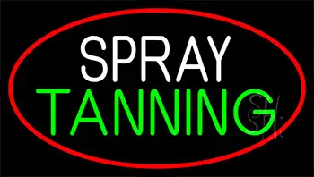 Spray Tanning LED Neon Sign