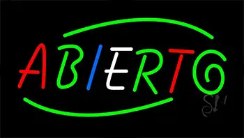 Abierto LED Neon Sign