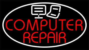 Computer Repair With Laptop Pc LED Neon Sign