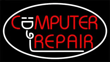 Computer Repair With Mouse LED Neon Sign