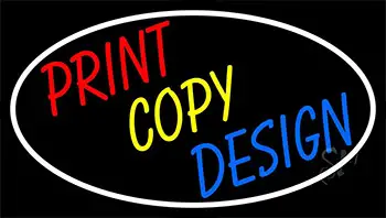 Print Copy Design LED Neon Sign