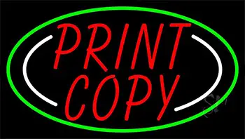 Print Copy LED Neon Sign