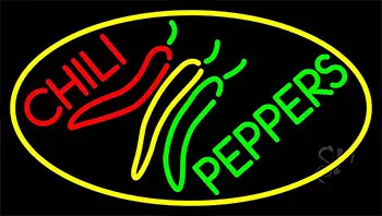 Chili Peppers LED Neon Sign
