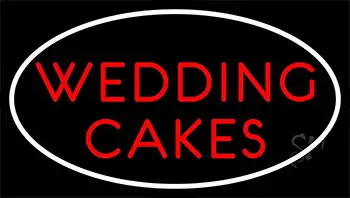 Wedding Cakes LED Neon Sign