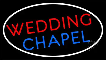 Wedding Chapel Block LED Neon Sign