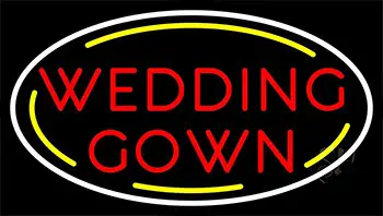 Wedding Gown LED Neon Sign