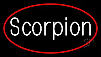 Scorpion Red LED Neon Sign