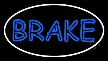 Blue Double Stroke Brake LED Neon Sign