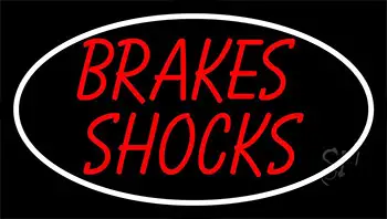 Brakes Shocks With LED Neon Sign