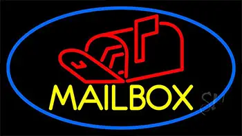 Mailbox With Logo LED Neon Sign