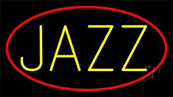 Red Jazz 2 LED Neon Sign