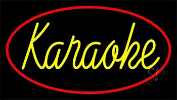 Karaoke Cursive 2 LED Neon Sign