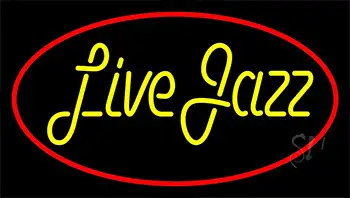 Live Jazz 2 LED Neon Sign