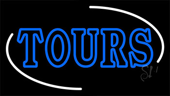 Blue Tours LED Neon Sign