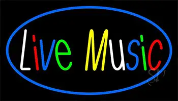 Live Music 2 LED Neon Sign