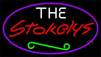 The Stokelys LED Neon Sign