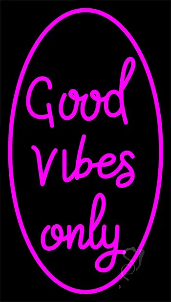 Good Vibes Only LED Neon Sign 16