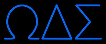 Omega Delta Sigma LED Neon Sign 1