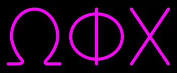 Omega Phi Chi LED Neon Sign 1
