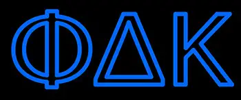 Phi Delta Kappa LED Neon Sign