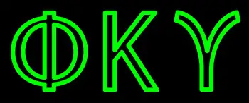 Phi Kappa Upsilon LED Neon Sign