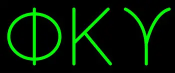 Phi Kappa Upsilon LED Neon Sign 1