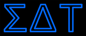 Sigma Delta Tau LED Neon Sign