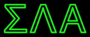 Sigma Lambda Alpha LED Neon Sign