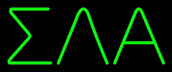 Sigma Lambda Alpha LED Neon Sign 1