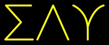 Sigma Lambda Upsilon LED Neon Sign 1