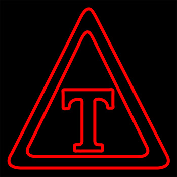 Triangle Fraternity LED Neon Sign