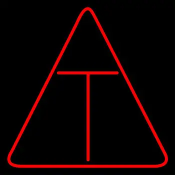Triangle Fraternity LED Neon Sign 1