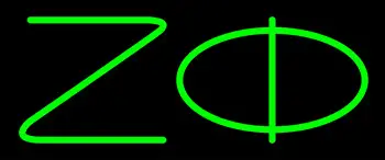 Zeta Phi LED Neon Sign 1