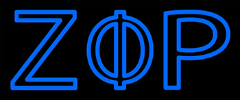Zeta Phi Rho LED Neon Sign