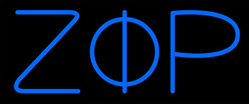 Zeta Phi Rho LED Neon Sign 1