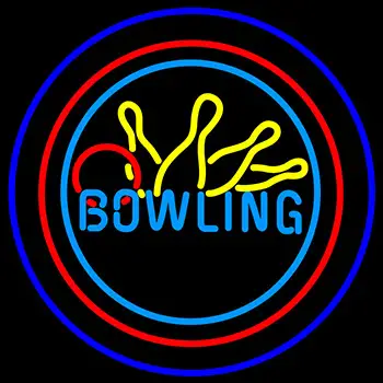 Bowling LED Neon Yellow Blue