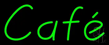 Green Cafe LED Neon Sign
