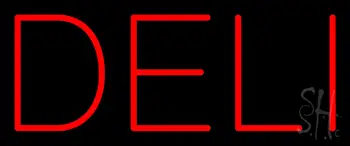 Red Deli LED Neon Sign